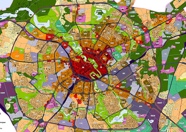 Генеральный план застройки минска до 2030 года